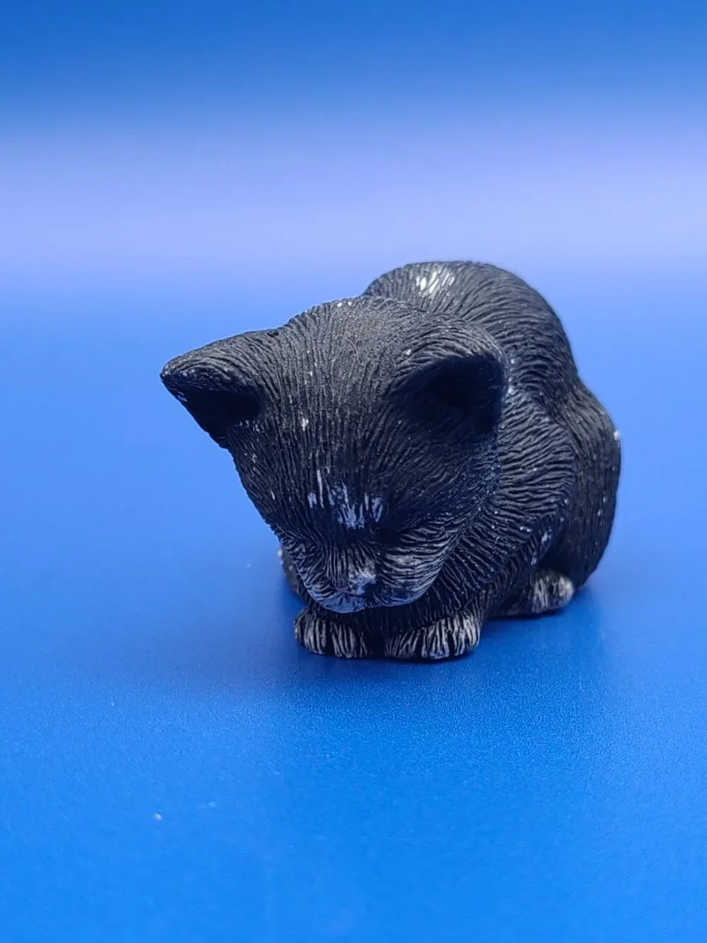 Sandicast Vintage 1988 Black Cat Figurine Little Snoozers Nodder